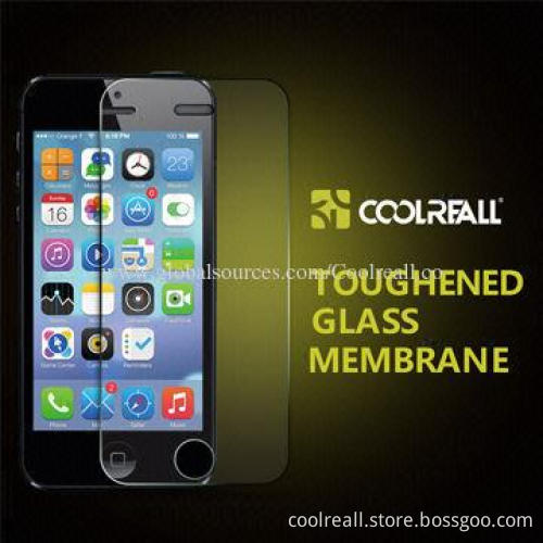 Factory Price Real Toughened Glass Screen Guard for iPhone 5, 5S, 4, 4S, 5C, Anti Scratches